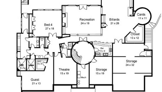 Basement Floor Plan